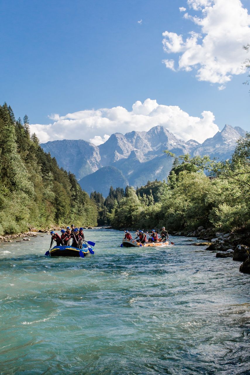 Rafting-Abenteuer in Lofer – Wildwasser-Action auf der Saalach inmitten unberührter Natur